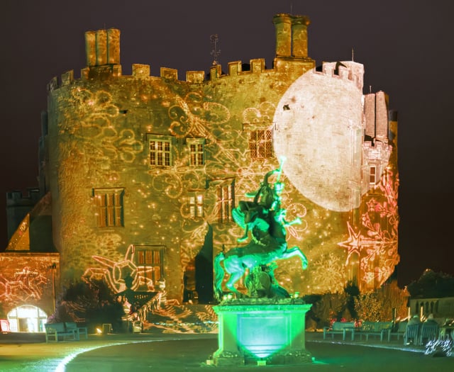 Spooky illuminations showcased at Powis Castle this Halloween!