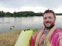 Michael ready to dive in-to next fundraiser