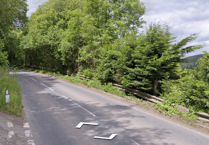 One taken to hospital as car and van collision causes vehicle fire near Knighton