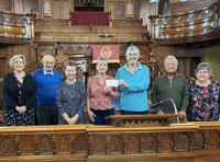 Flower festival raises £1,100 for Brecon Dial-a-Ride