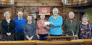 Flower festival raises £1,100 for Brecon Dial-a-Ride