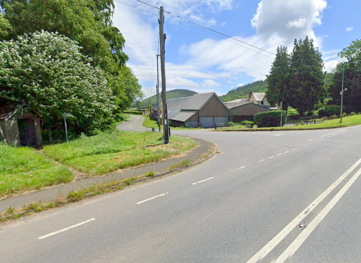 The collision took place near the A44/B4362 junction at Walton