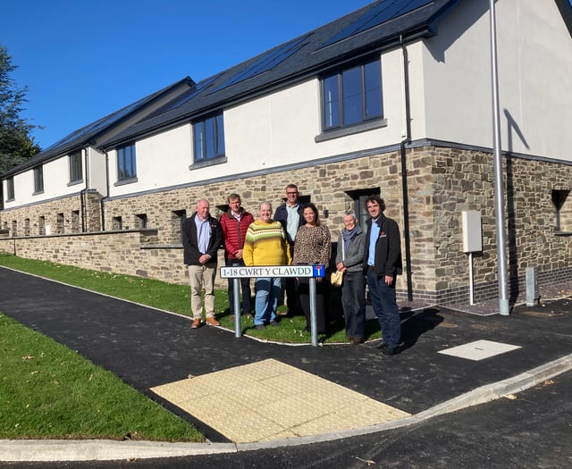 18 affordable homes handed over in Knighton