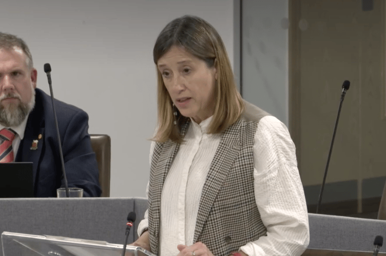 Jane Dodds MS speaking in the Senedd this week