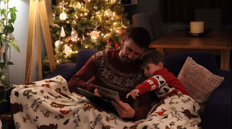 Matt and Freddie in the video