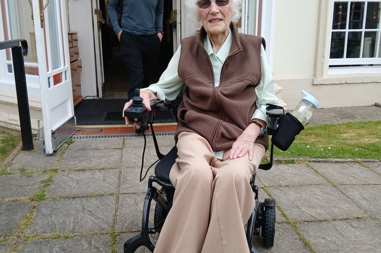 Lynn Trowbridge turns 102
