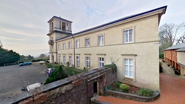 The historic Grade II listed Coach House at Penoyre, near Brecon, is up for auction with a guide price of £175,000.