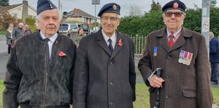 Penybont gathers to remember fallen soldiers