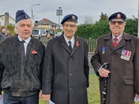 Penybont gathers to remember fallen soldiers