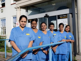 Brecon Hospital welcomes new nurses from overseas