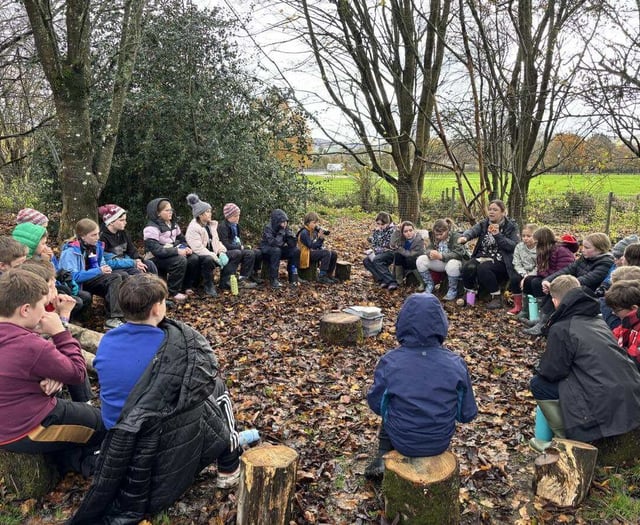 Llanelwedd Primary pupils embrace outdoor learning and life skills