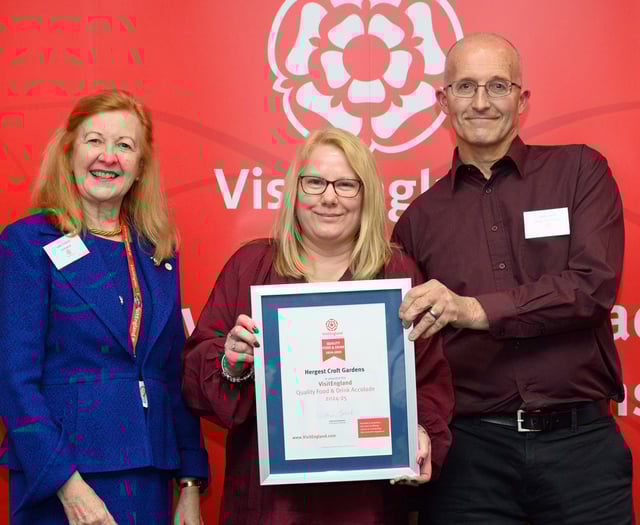 National accolade for Hergest Croft Gardens and Maples Tearoom 
