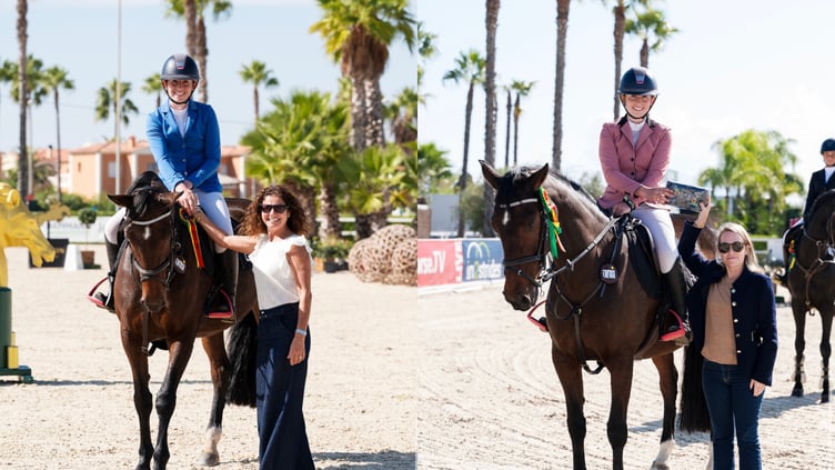 A Builth Wells resident has returned from a big win after competing in the Mediterranean Equestrian Tour competition.