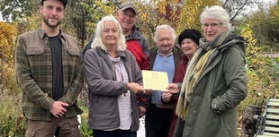 Presteigne Community Garden receives national recognition
