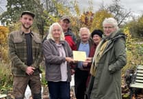 Presteigne Community Garden receives national recognition