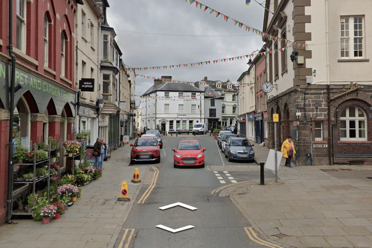 Brecon High Street