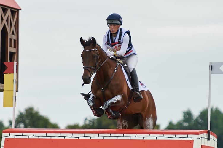 Franky representing Team GB