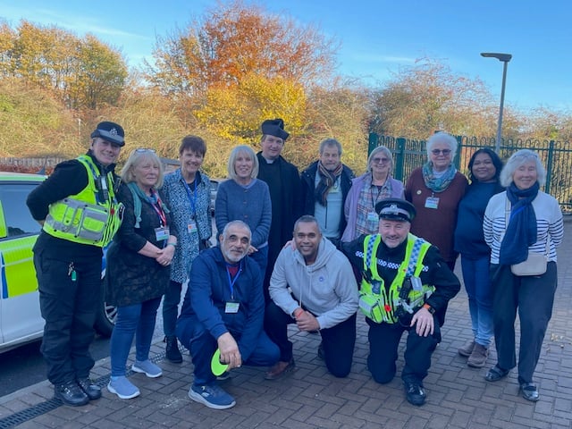 Guests from Swansea enjoyed a day of activities, food, and friendship at Clyro Church in Wales Primary School, organised by HBTSR and local volunteers