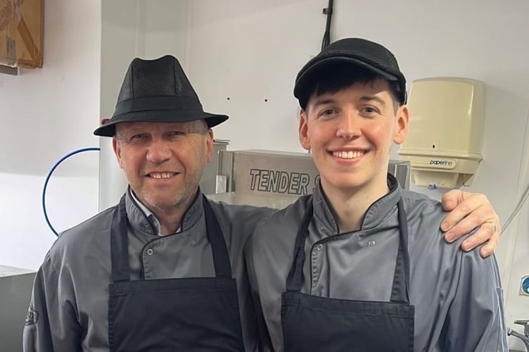Father and son duo Ieuan (left) and Sion (right) Edwards will offically open the Royal Welsh Winter Fair