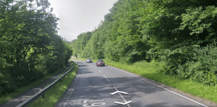 Ystradgynlais A-road closed due to collision