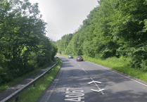 Ystradgynlais A-road closed due to collision