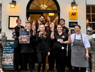 Castle of Brecon Hotel team celebrates major group award