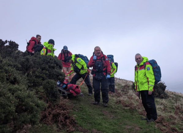 Brecon Mountain Rescue Team.