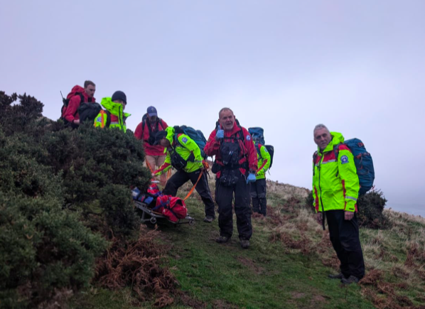 Brecon Mountain Rescue Team.