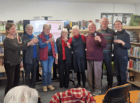 Author launches new book on Hay-on-Wye diaries