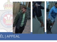 Police release images after £500 theft at garden centre near Brecon
