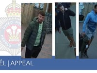 Police release images after £500 theft at garden centre near Brecon