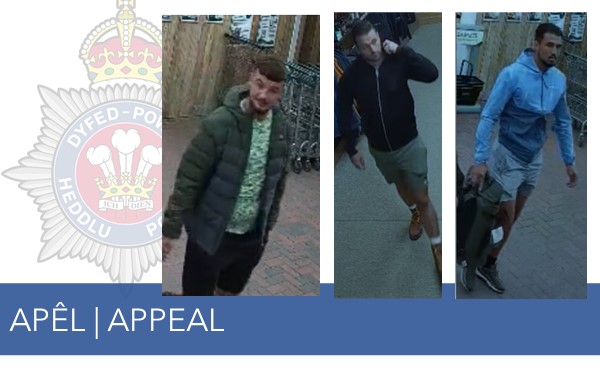 CCTV ID Theft Three Cocks Brecon