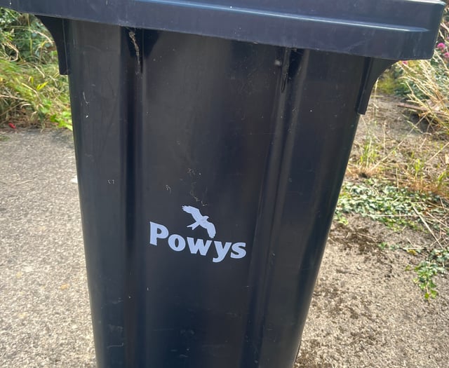 Powys council insists it won’t ‘snoop’ in residents’ black bins