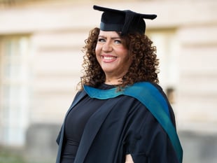 Mum earns First Class degree after 16-year break