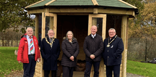 Former Wales Captain opens new outdoor classroom 