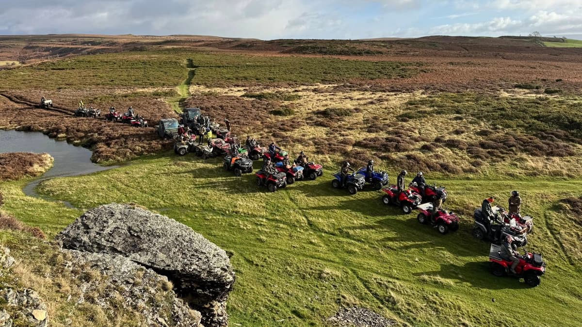 Quad bike run raises more than £1,000 for Guide Dogs Cymru | brecon ...