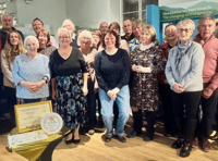 Llanwrtyd Wells celebrates Gold in Wales in Bloom!