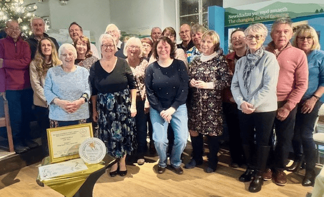 Llanwrtyd Wells celebrates Gold in Wales in Bloom!