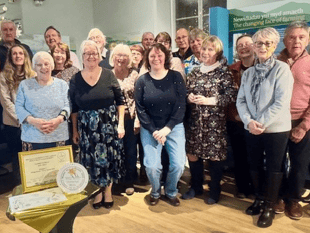 Llanwrtyd Wells celebrates Gold in Wales in Bloom!