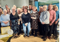 Llanwrtyd Wells celebrates Gold in Wales in Bloom!