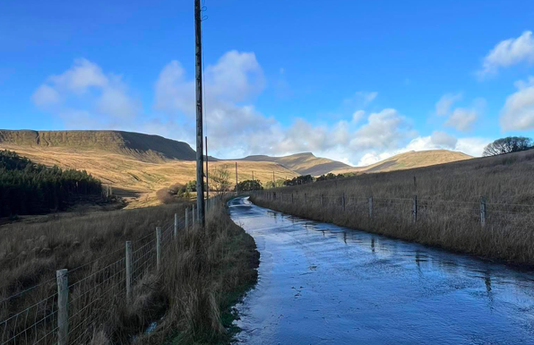 Photo: Central Beacons Mountain Rescue Team