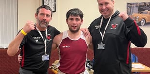 Brecon boxers celebrate recent success in the ring