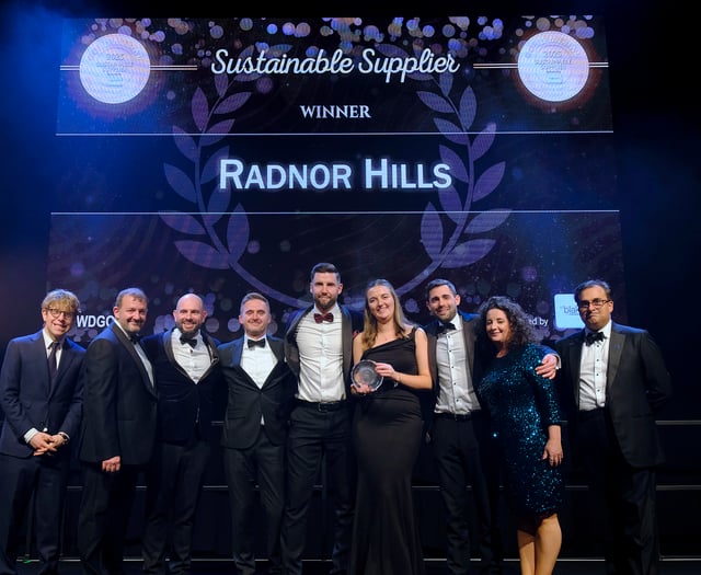 Radnor Hills named UK’s most sustainable supplier