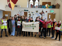 Veggie Loop Cafe raises £300 for Foodbank