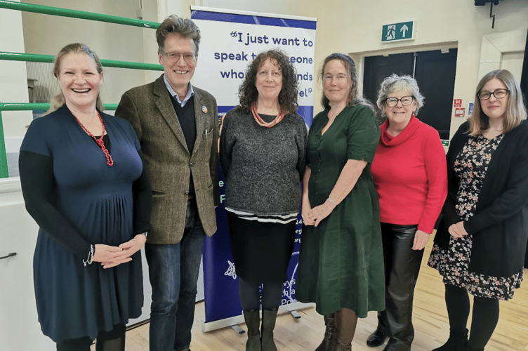 Council leader Cllr Jake Berriman officially opened the renovated Dance Centre in Llandrindod Wells