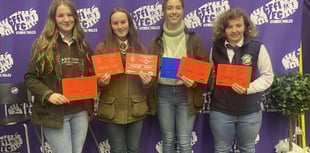 Sennybridge YFC members shine at Winter Fair