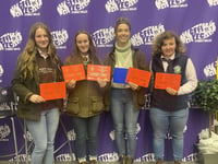 Sennybridge YFC members shine at Winter Fair