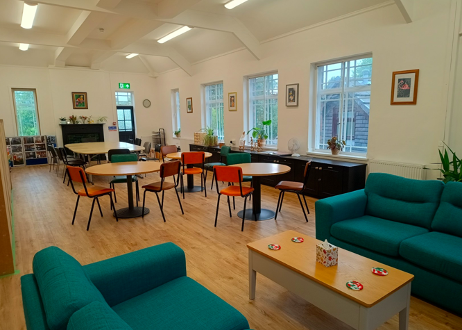 A look inside the renovated space