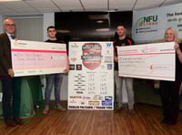 Record-breaking shearers raise £24,000 charity