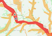 Flood warnings issued for Usk and Wye as Storm Bram brings disruption